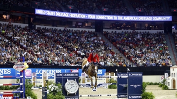 Beim Weltcup-Finale 2015 waren europäische Reiter in Las Vegas am Start