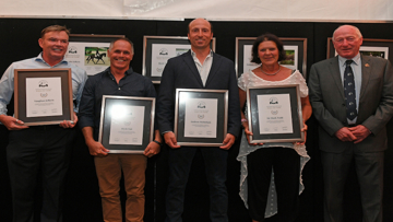 Sir Mark Todd, Andrew Nicholson, Blyth Tait and Vaughn Jefferis were inducted into the Hall of Fame