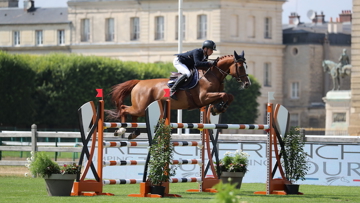 Thara Nantuel a non seulement permis à Arthur Deuquet, ici en 2018 à Chantilly, de participer aux championnats d’Europe Juniors, mais aussi à son grand-père de faire naître des chevaux très prometteurs.