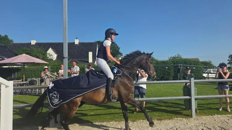  Ann-Sophie Noppe won bij de 6-jarigen
