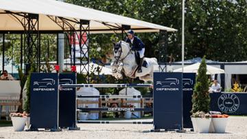 Aujourd'hui en selle sur Chacceldi, Mathieu Billot a remporté le Prix Defender au CSIO 3* de Deauville