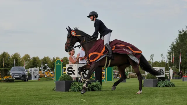 Camille Biebuyck naar winst met Ladana vh Venushof Z