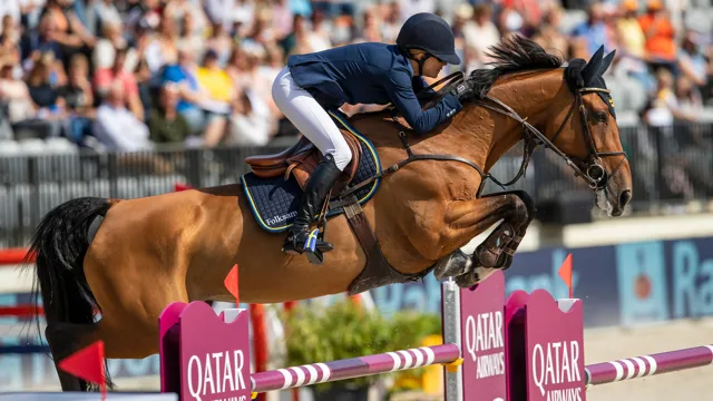 18-jarige Indiana C&C schittert in CSI4* Grote Prijs