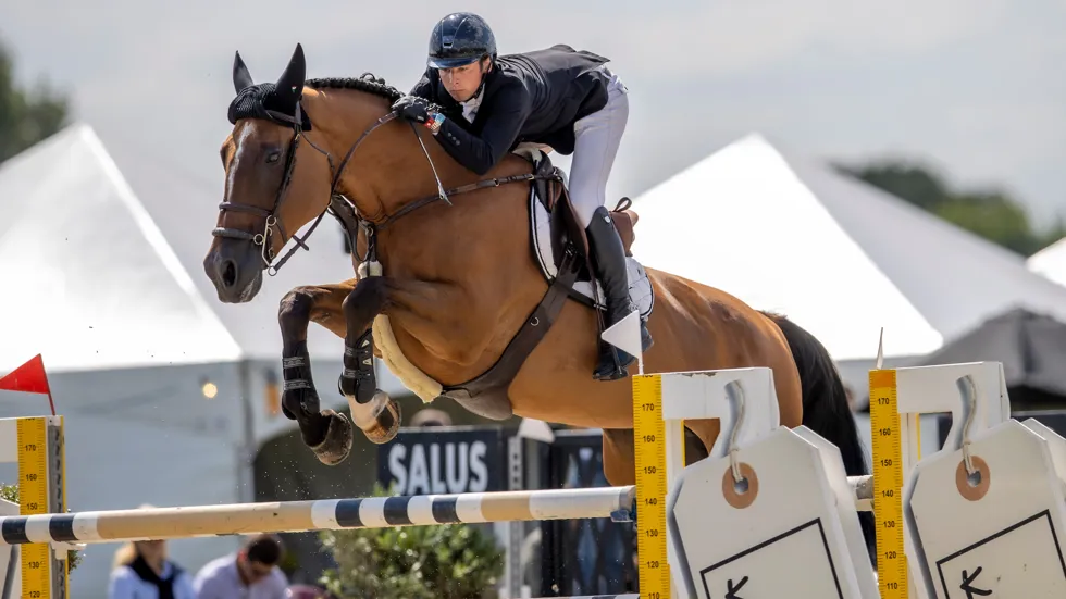 Hannes Symons sprong naar een tweede plek