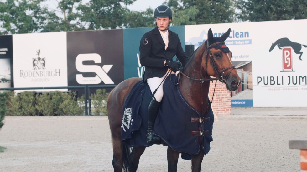 Rik Nauta wist drie proeven te winnen bij JV-Horses