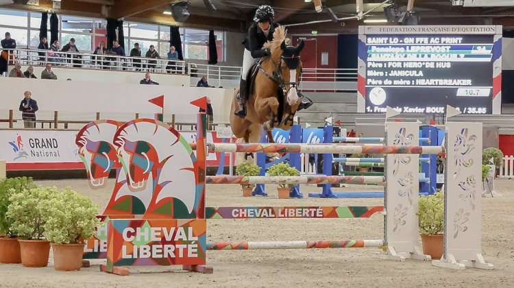 Pénélope Leprevost a remporté l'épreuve en selle sur Fantasy de la Roque. 