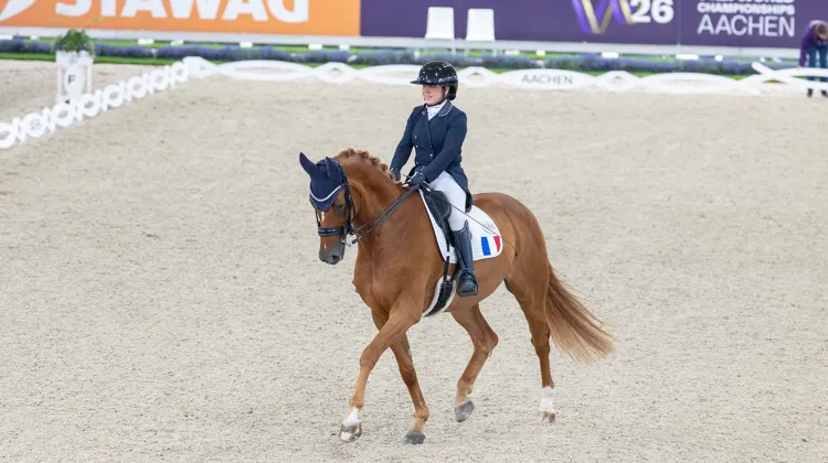 Alexia Pittier et Sultan 768 ont été sacrés vice-champions du monde en Grade IV.