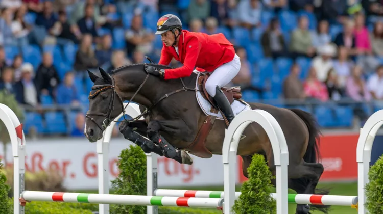 Pour illustrer son propos, Éric Louradour a choisi le champion du monde par équipes Daniel Deusser, “l’homme et le cavalier sont irréprochables, un véritable exemple”.