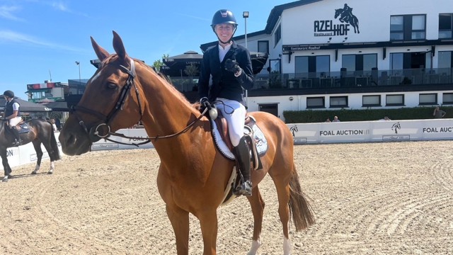 Leonie Peeters wist gisteren nog te winnen