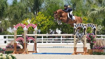 Mélina Bouillot et Canabis d'Albain aux championnats d'Europe 