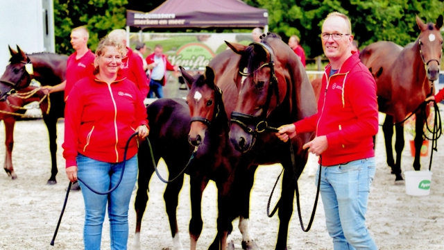 Het echtpaar Hans en Heidi Van Den Bossche-De Keyser,