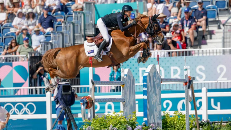 Hialita B tijdens de Olympische Spelen