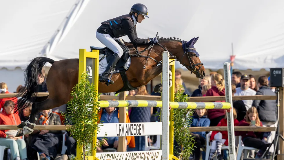 Lotte De Pauw en Rythmic van de Groenheuvel wonnen goud in Zoersel