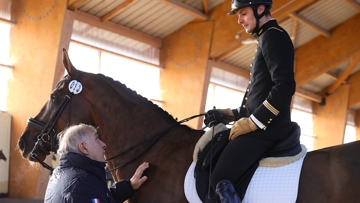 Jean Morel est ici aux côtés de Guillaume Lundy et Tempo*IFCE. 