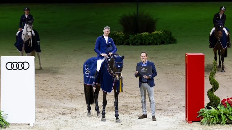 Daniel Deusser est sorti vainqueur d'un barrage à quinze ce soir.