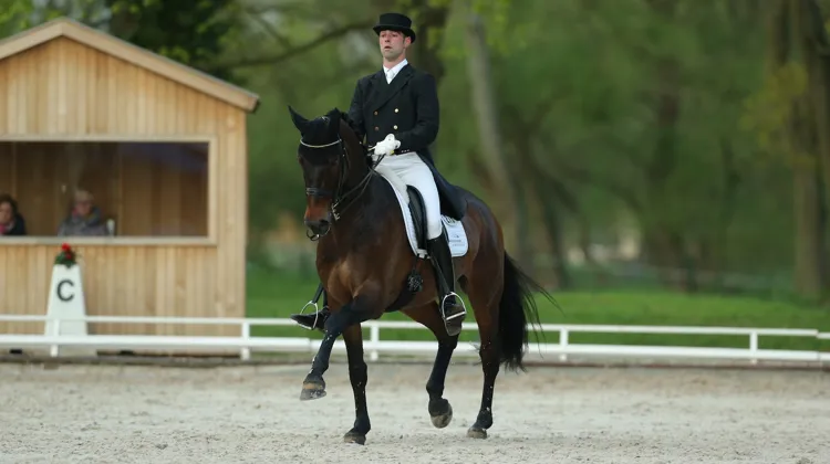 Après avoir longtemps monté en France, Raphaël Thomas, ici à Redefin, s’est exporté il y a plusieurs années en Allemagne.