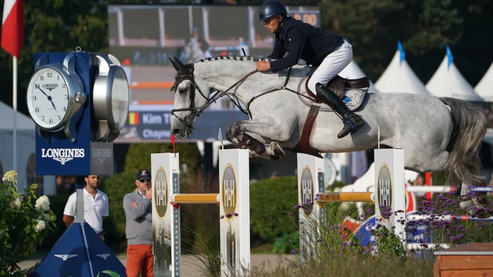 Kim Thiry zorgde voor een Belgische overwinning 