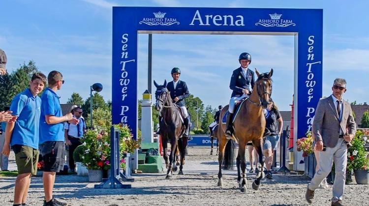 Sanne Thijssen et son fidèle Con Quidam RB se sont imposés dans le Grand Prix à 1,55m du CSI 4* d’Opglabbeek, hier après-midi en Belgique.