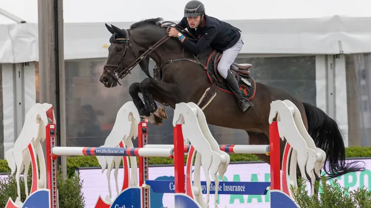 Van Thillo derde in Longines rankingproef Deurne