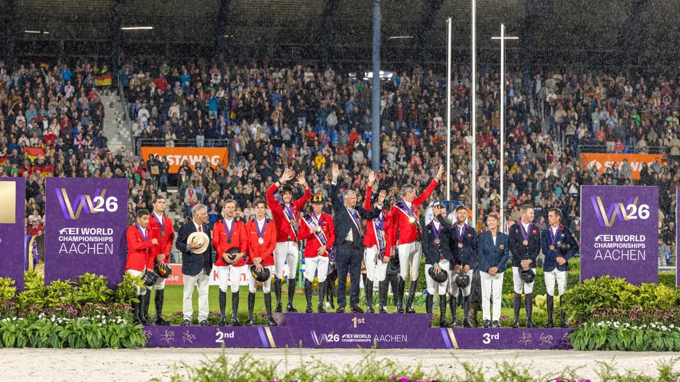 Winst voor het Duitse team