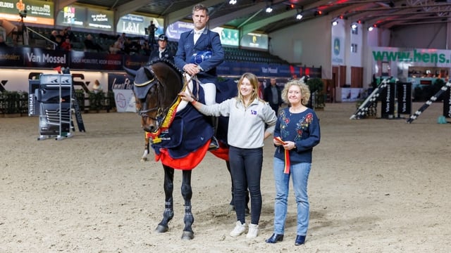 T'is Parfait van het Schaeck en Tim Van Den Broeck werden vorig jaar ook al kampioen van de hengstencompetitie