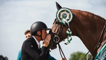 Aux commandes de Hitot de Riverland, François-Xavier Boudant a remporté le Grand Prix CWD de la Ville de Cabourg le 31 mai 2026.