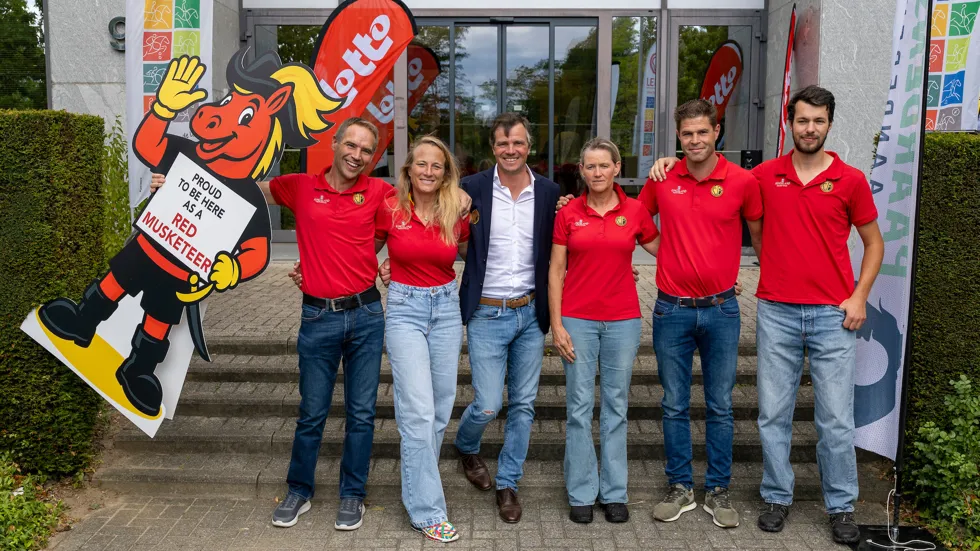 Eventing, klein team, grote familie