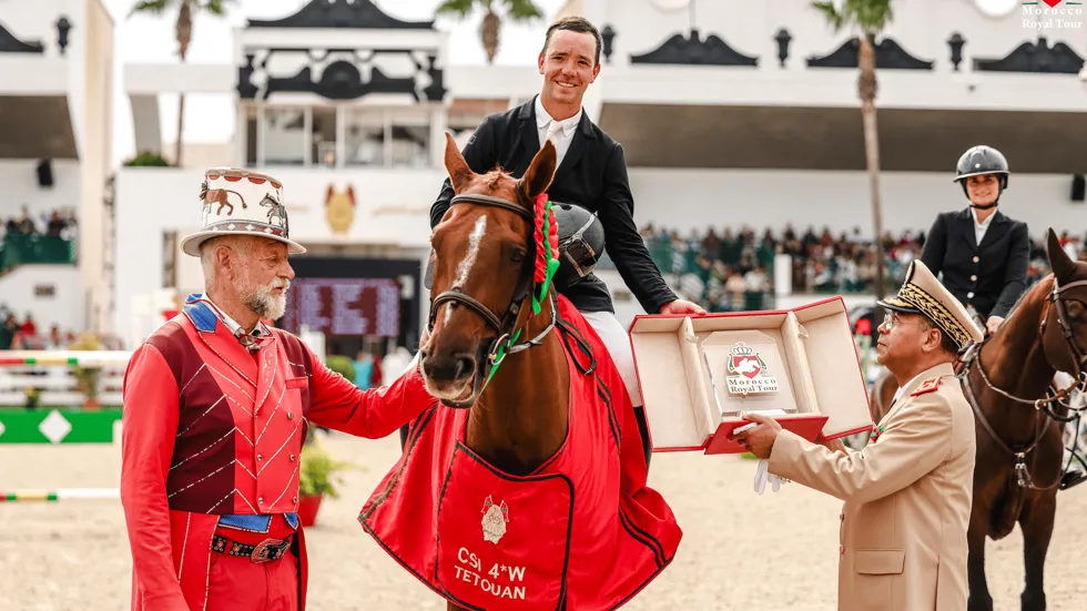 De viersterren Grand Pris werd gewonnen door Anthony Bourquard en Fontaineblau Manciais