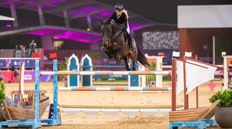 Kristen Vanderveen et Bull Run's Jireh ont remporté aujourd'hui leur premier Grand Prix 5*
