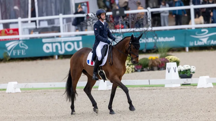 Ex æcquo, Lara de Liedekerke-Meier et Alexis Goury s'affronteront demain sur le cross.