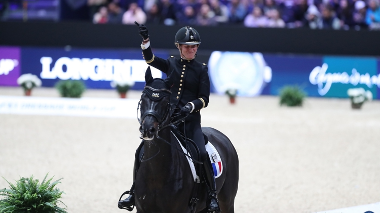 Locomotives du dressage français, Pauline Basquin et Sertorius de Rima Z*IFCE ont réussi leur meilleur Grand Prix, aujourd’hui à Lyon. 