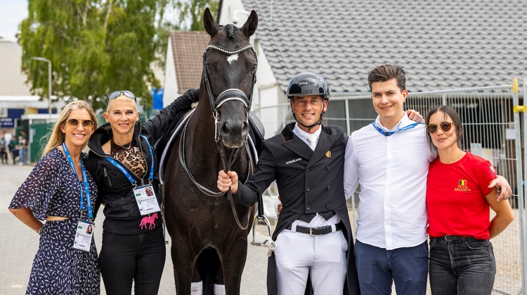 Justin Verboomen en zijn team