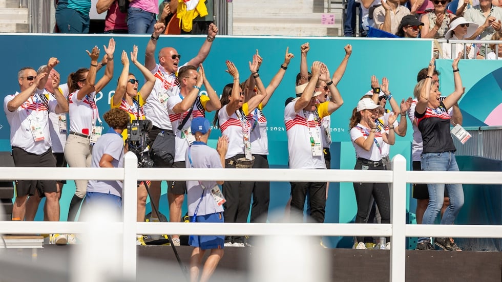 Het Belgische dressuurteam schreef geschiedenis tijdens de Olympische Spelen in Parijs