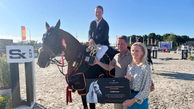 Leopold Van Asten won deze CSI3* Grote Prijs
