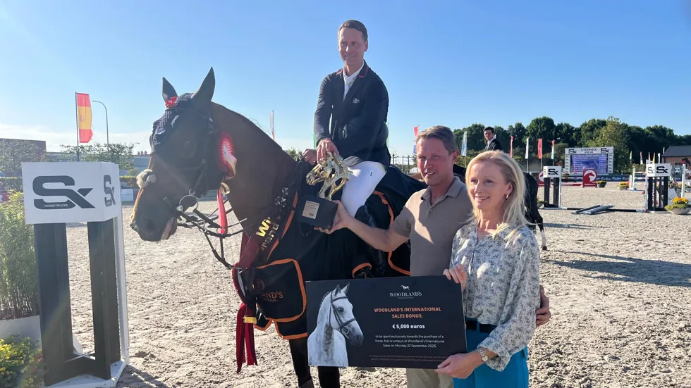 Leopold Van Asten won deze CSI3* Grote Prijs