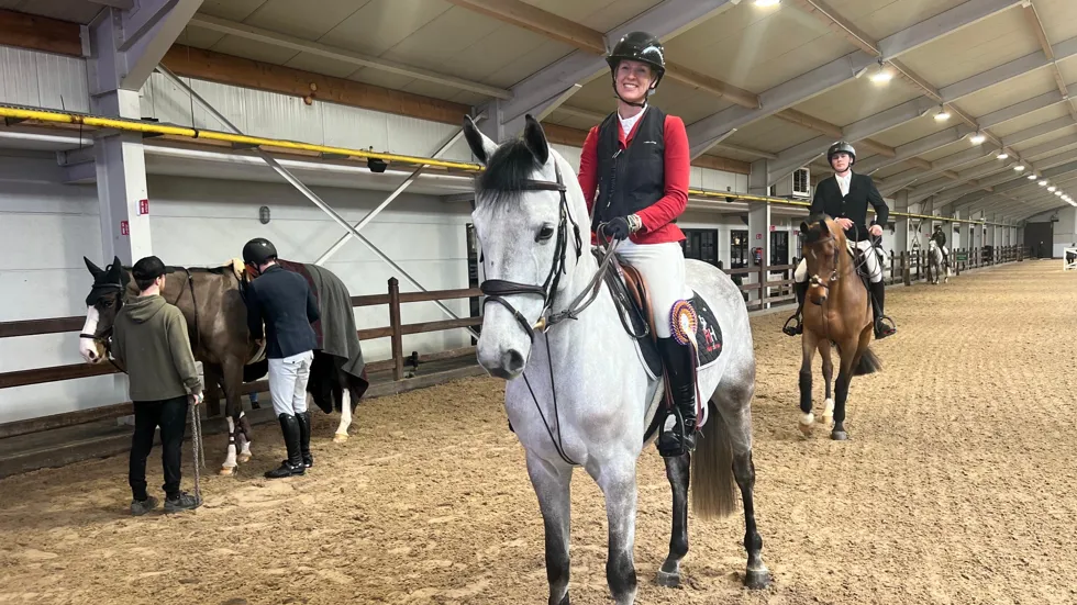 Pascale Haep sprong opnieuw naar een top drie klassering