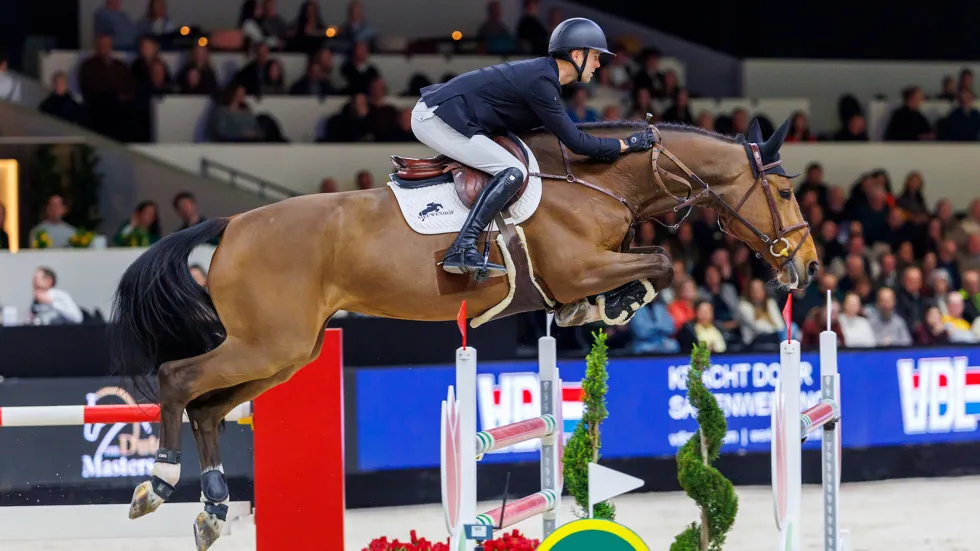 Lavanoche T&L Z met haar vorige ruiter Gilles Thomas