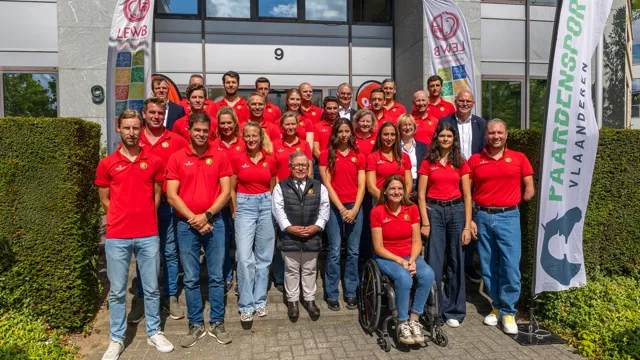 De Belgische WK-delegatie