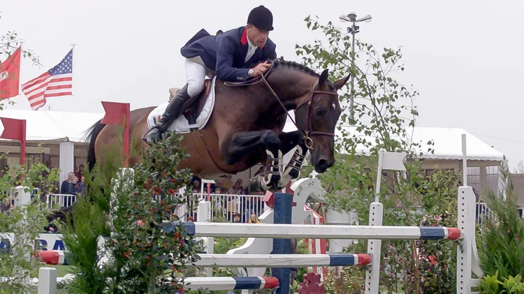 Kannan in 2001 tijdens CSIO La Baule