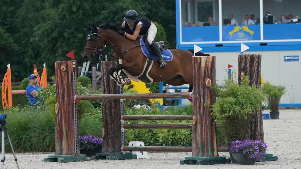 Diaz Lanslots won met Double Dutch de 1m10 reeks