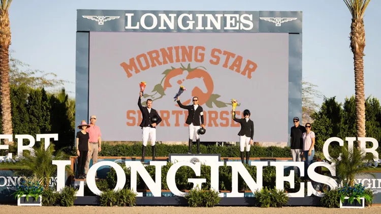 Gregory Wathelet stond mee op het podium