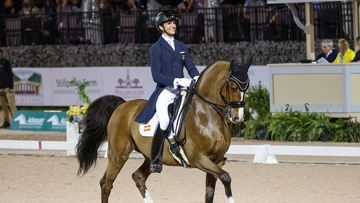 Juan Matute Guimón et Quantico ont remporté, hier le Grand Prix Libre du CDI 4* de Wellington.