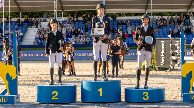 Podium top drie