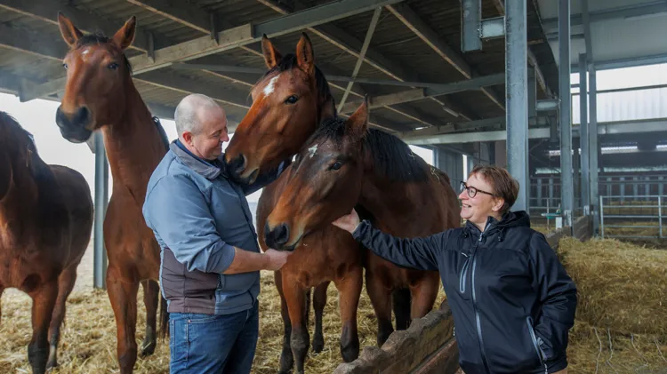Tony Raman en Mieke Strobbe van fokkerij van 't Kattenheye