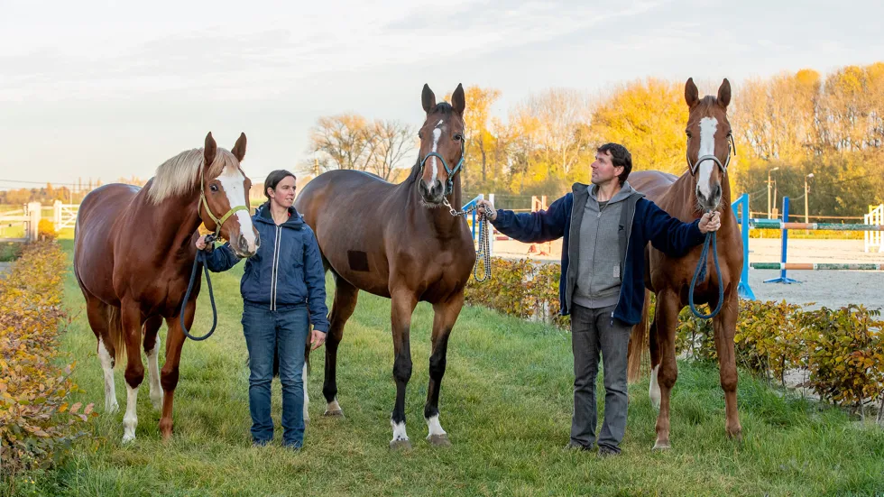 Tom en Ines De Craene zagen opnieuw een 'Van den Bisschop' fokproduct schitteren