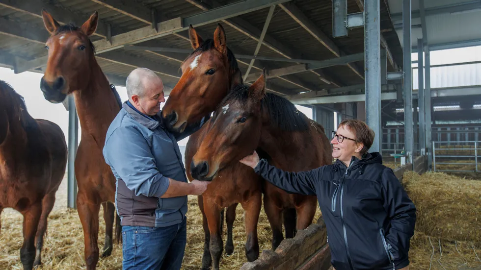 Tony Raman en Mieke Strobbe van fokkerij van 't Kattenheye