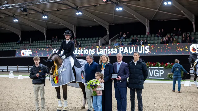 Larissa Pauluis zorgde voor een Belgische overwinning