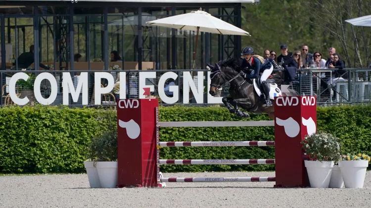 En selle sur sa géniale Énigne des Prés, Brune Faivre a déroulé deux splendides parcours vierges de toute pénalité