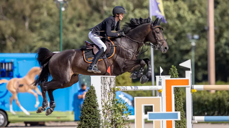 Michael Vreys wint 1m40-rubriek in Sentower Park