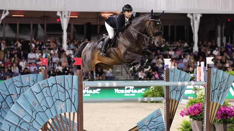 Ici à Wellington l'année dernière, Abdel Saïd a aujourd'hui devancé Sophie Hinners dans le Grand Prix de Charjah